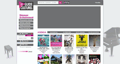 Desktop Screenshot of leguideculturel.com